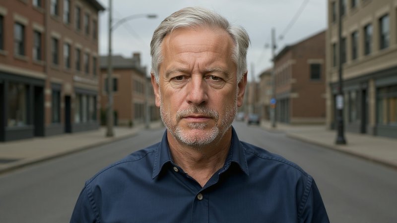 Arthur Lee walking through Centralia, Pennsylvania