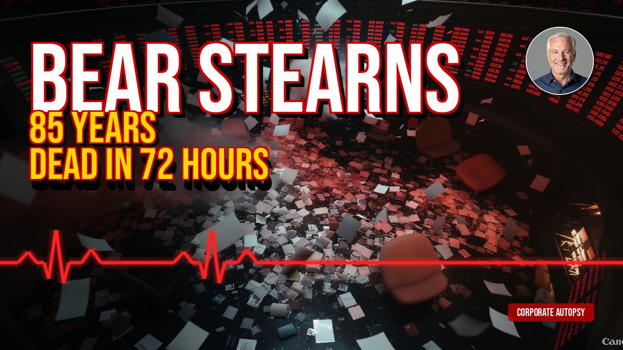 Thumbnail for Bear Stearns: 85 Years Destroyed in 72 Hours